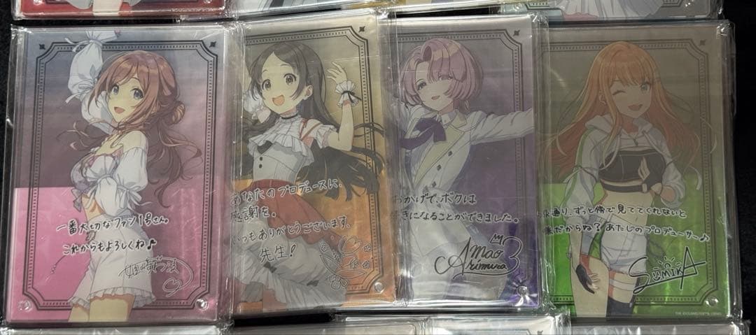 学園アイドルマスター 公式サイン＆メッセージパネル 全種セット 新品未開封