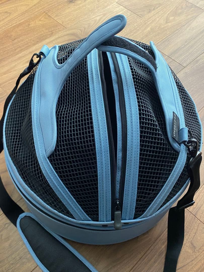 sleepypodスタンダードタイプsky blue キャリーバッグとベッド兼用