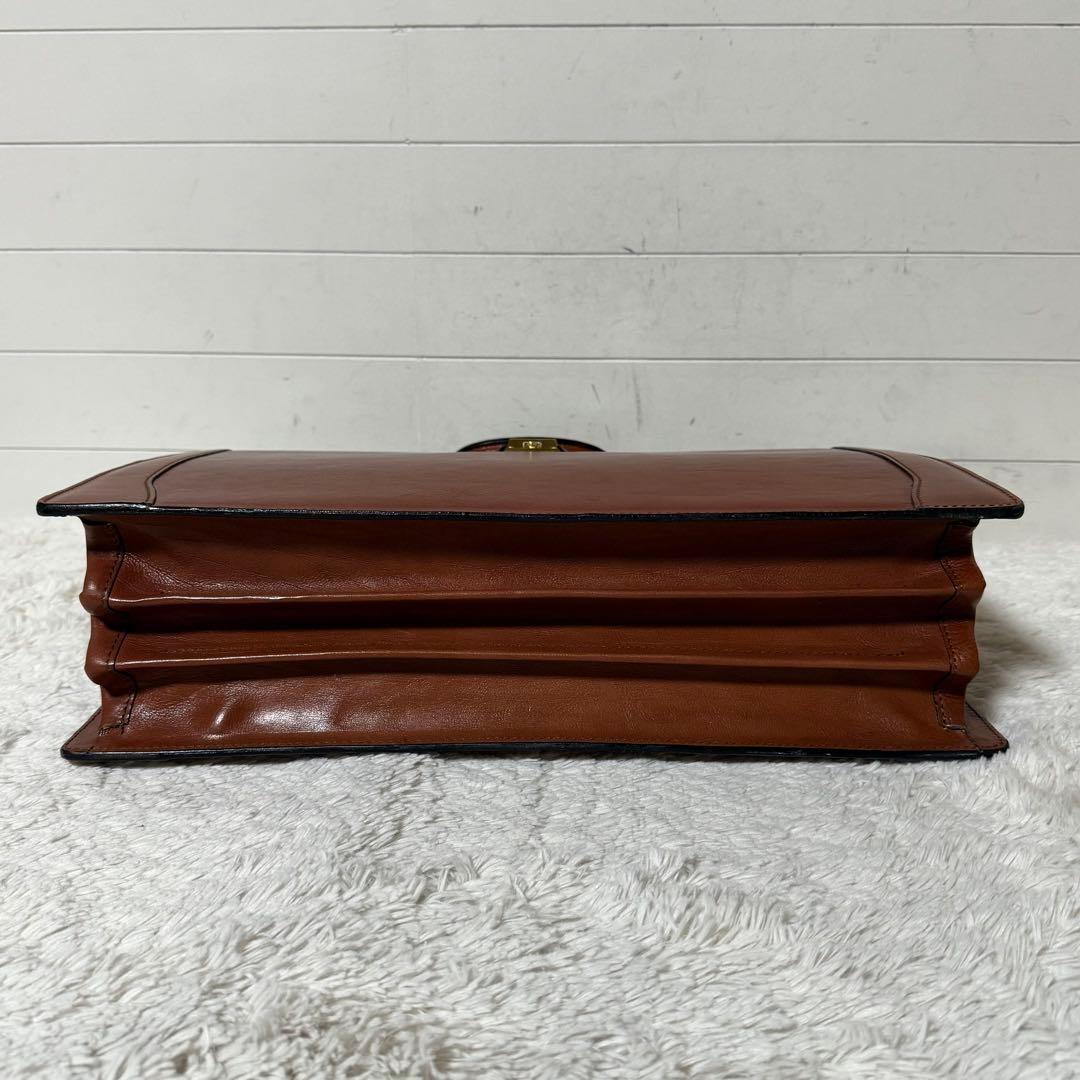 ⭐️美品⭐️　プラテージ　ビジネスバッグ　ダレスバッグ　ドクターバッグ　茶