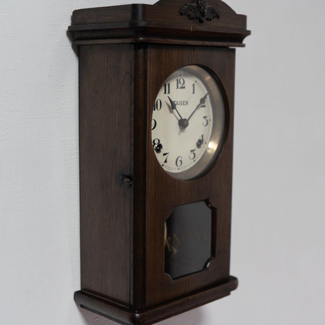 TAISEN 振り子時計　昭和レトロ　オーバーホール済　動作品