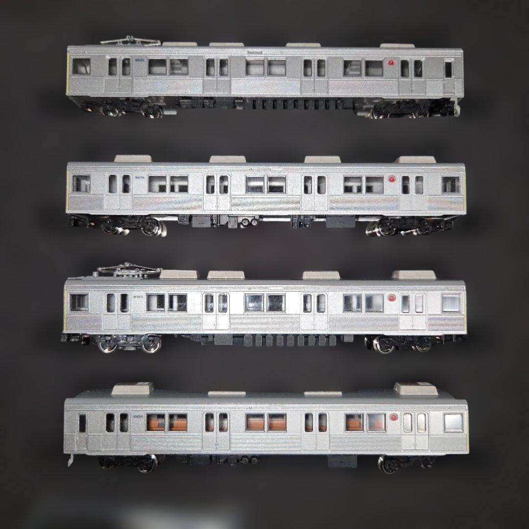 グリーンマックス 東急電鉄8500系（軽量車・8631編成）基本4両セット