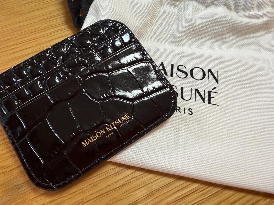 【メゾン キツネ】 Maison Kitsuné カードホルダー カードケース