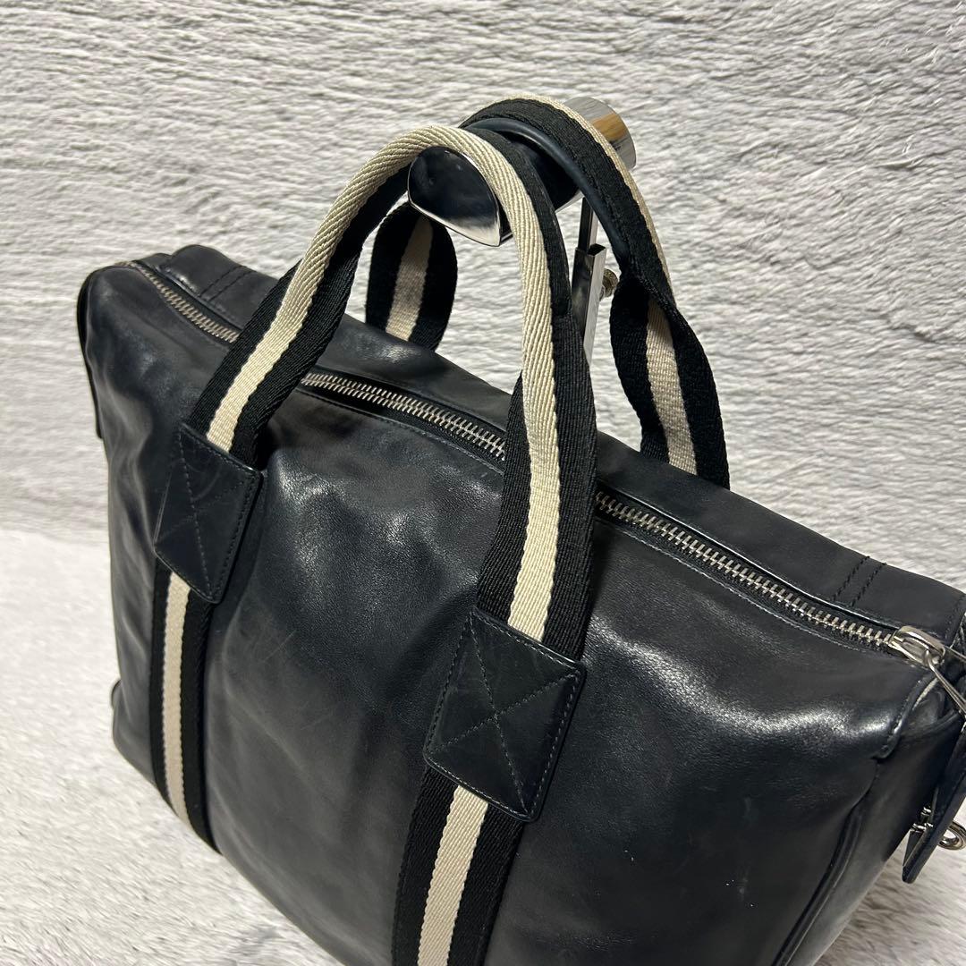 BALLY バリー　ビジネスレザーバッグ　ブリーフケース　レザーバッグ　黒