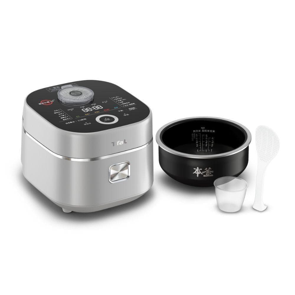 ゴ*ン様 【新品】T-fal ザ・ライス 遠赤外線3DIH炊飯器 5.5合 シル