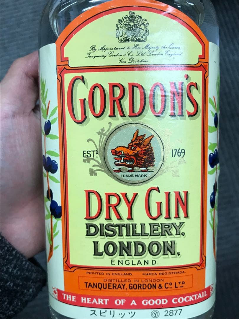 GORDON’S DRY GIN ジン　750ml