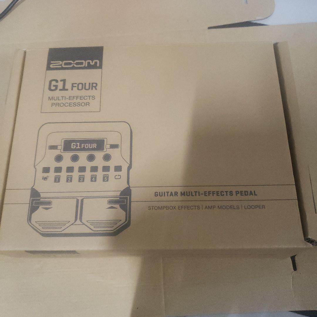 電源アダプターあり　ZOOM G1X FOUR マルチエフェクター