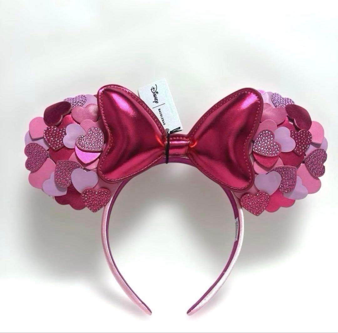 日本未発売　Disney×BAUBLEBAR ピンクハートカチューシャ日本未発売
