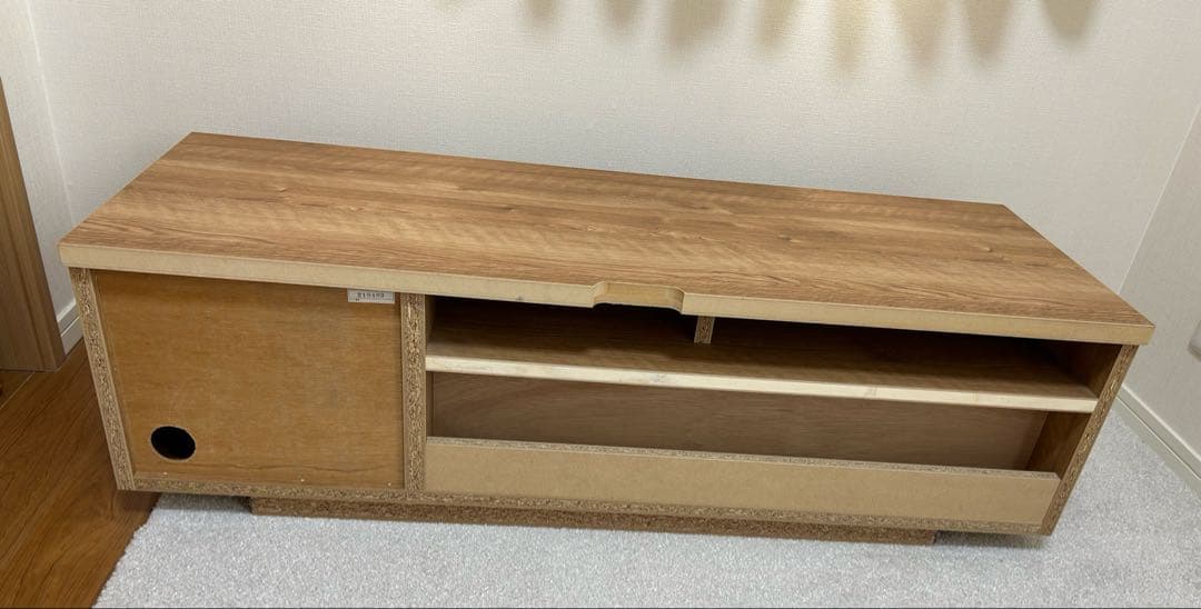 [幅120] 日本製 ローテレビ台 37V型対応 木製 LOWYA