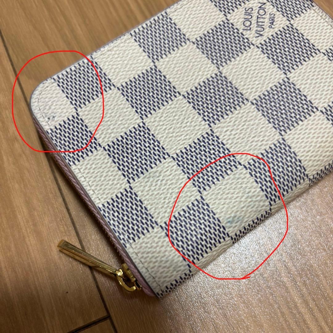 ルイヴィトン ダミエアズール　ジッピー　ケース　パース