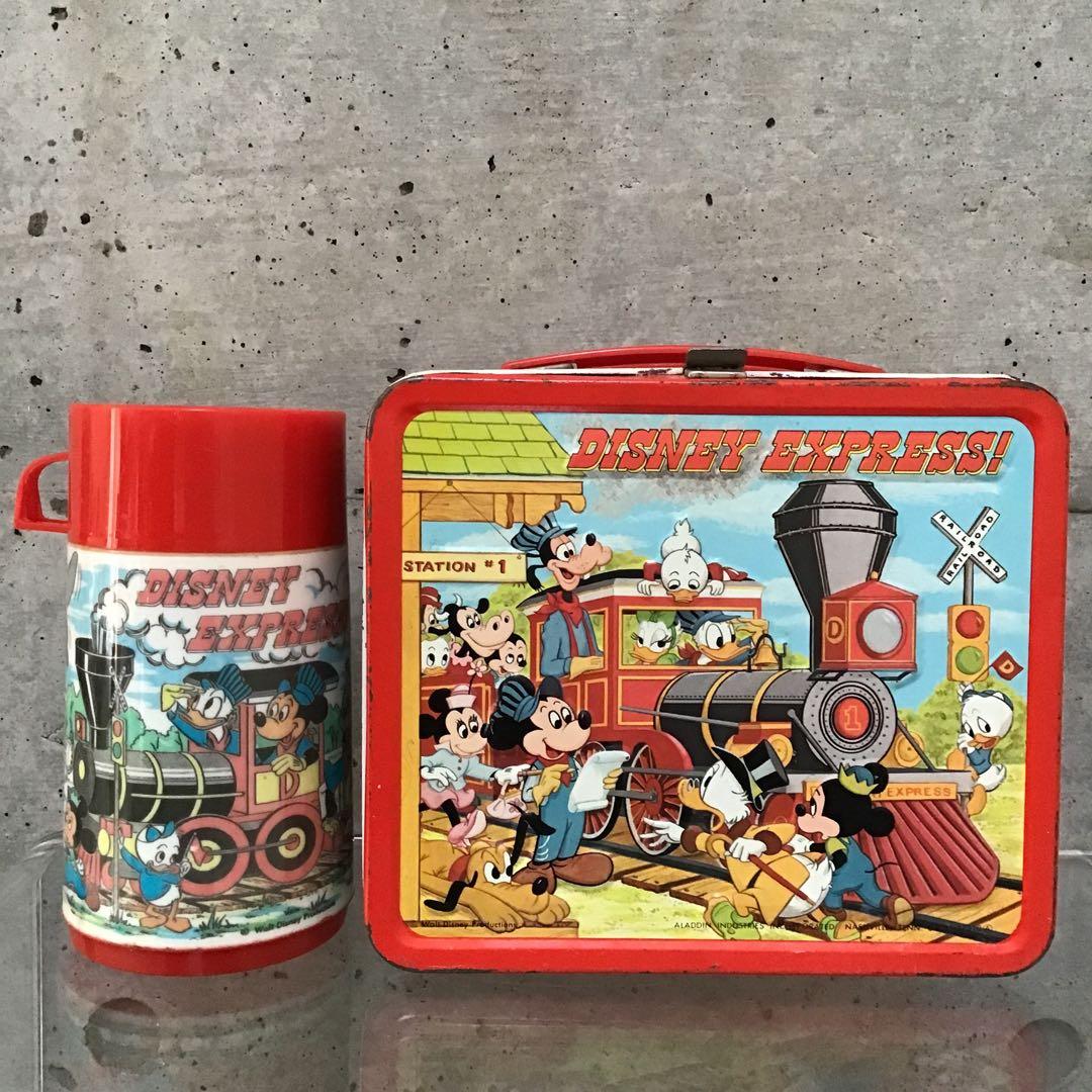 ディズニー ブリキランチボックス DISNEY EXPRESS ビンテージ