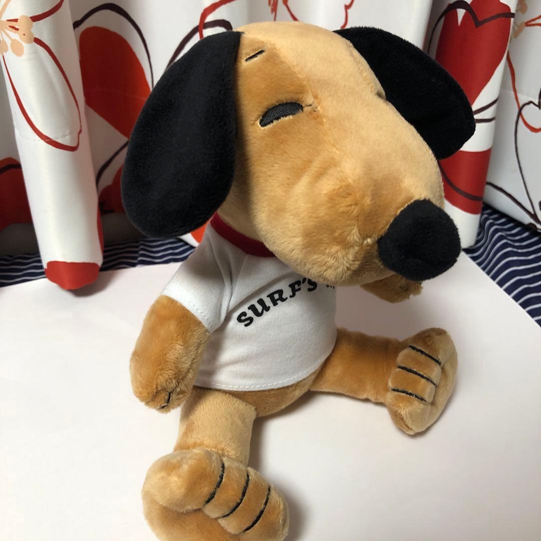 ＊　ハワイ限定　日焼けスヌーピー　moni モニ　ぬいぐるみ　SURF’S UP