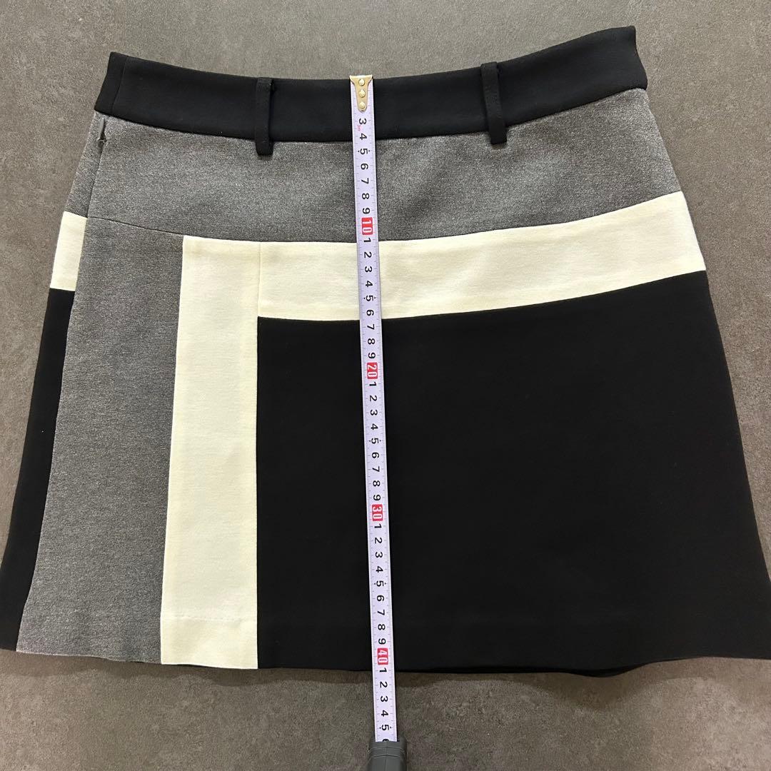 【美品】ランバン スポール カラーブロックスカート サイズ38 Mサイズ