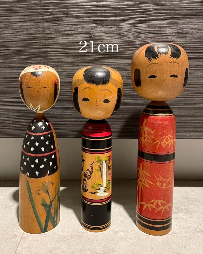 伝統 創作 こけし 郷土玩具 セット まとめ まとめて kokeshi レトロ