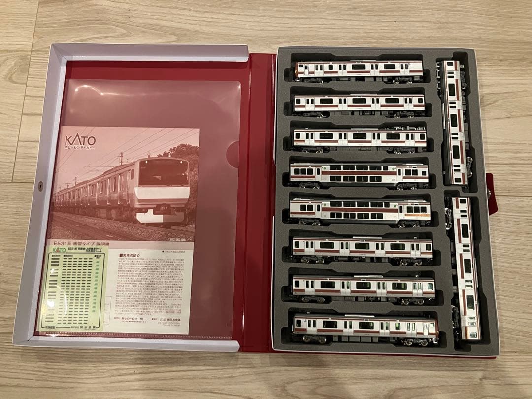 KATO 10-965 E531系 赤電タイプ 10両基本セット