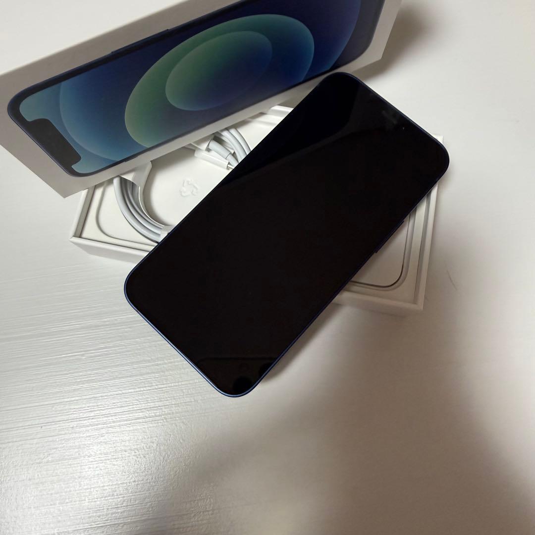 美品★64GB★ブルー/iphone12 mini★SIMフリー