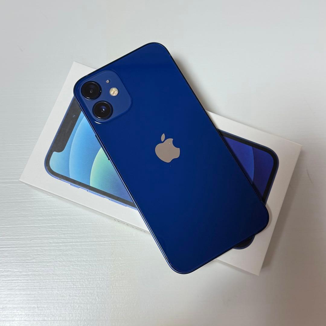 美品★64GB★ブルー/iphone12 mini★SIMフリー