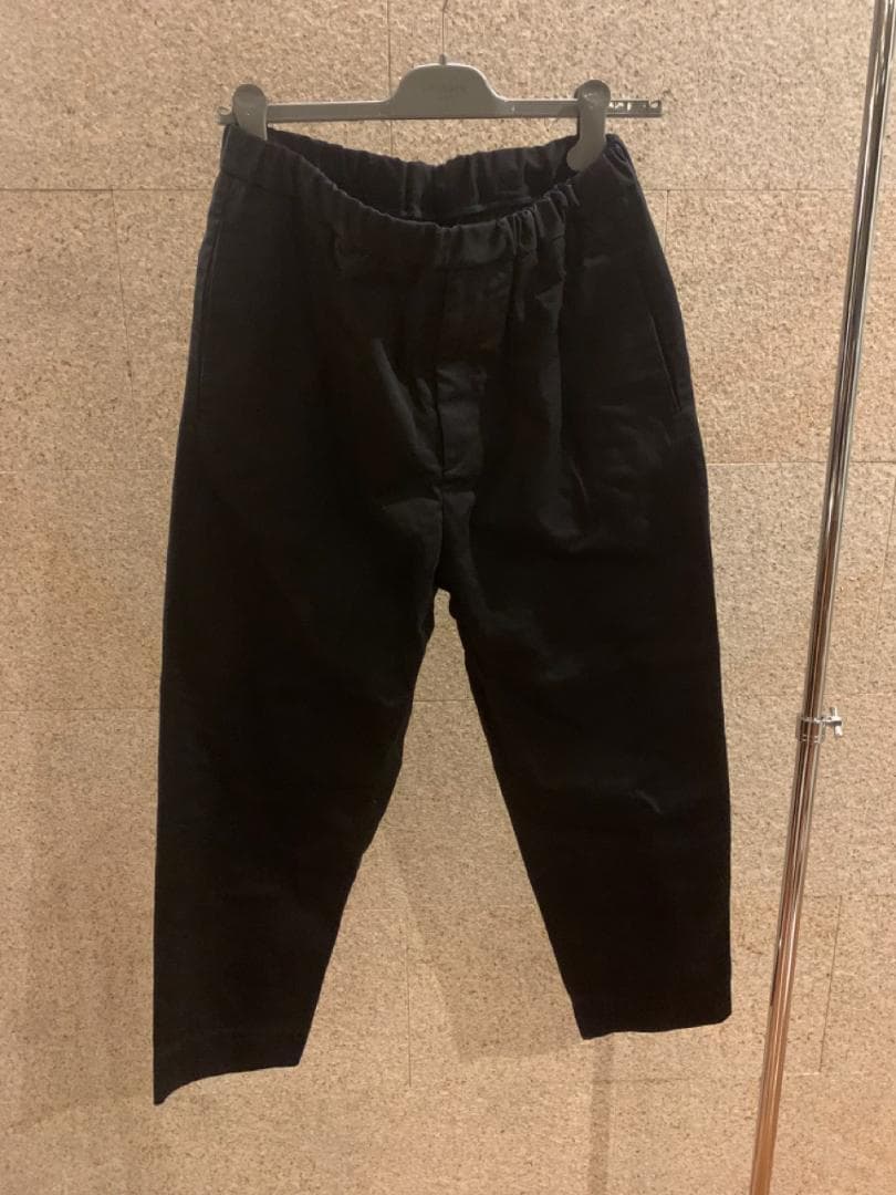 n*n様 JILSANDER 黒 イージーパンツ 46
