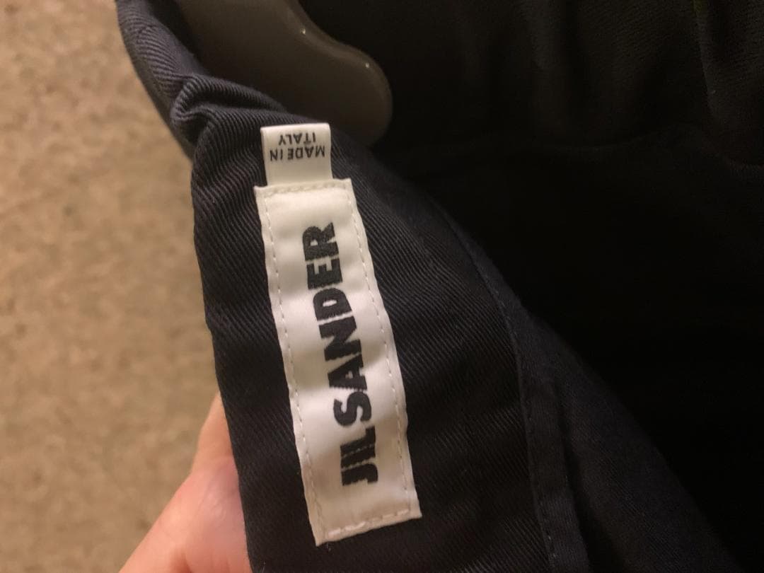 n*n様 JILSANDER 黒 イージーパンツ 46