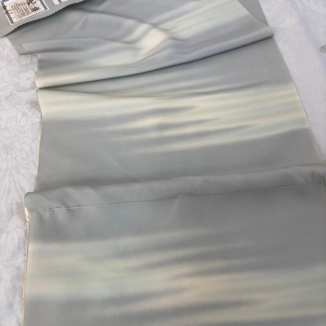 最終価格‼︎長襦袢地　福井泥染反物　絹100% 未使用