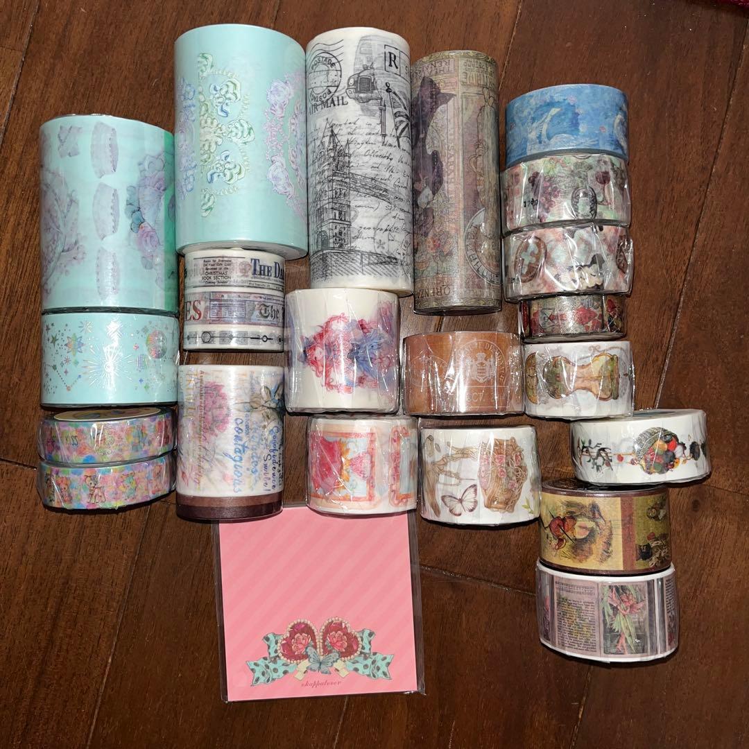 作家さん マスキングテープ メモ オカッパラバー 海外作家 他