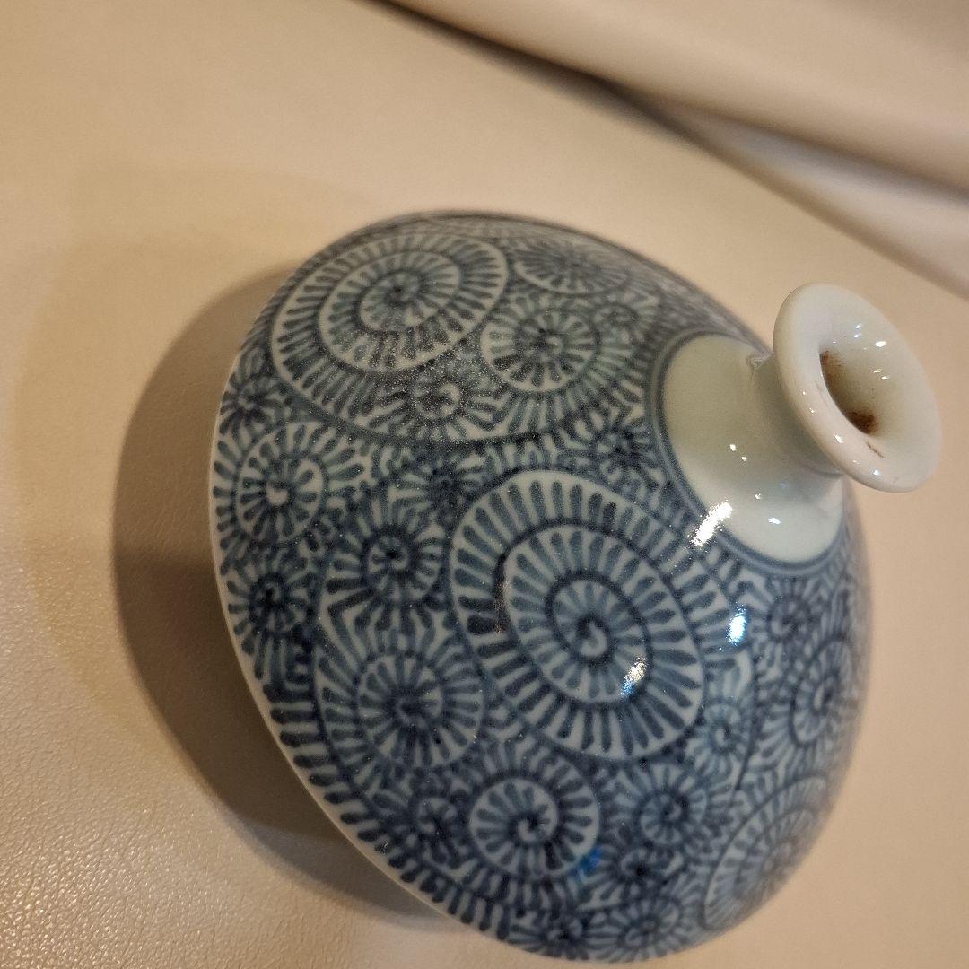 伊万里焼蛸唐草油壺