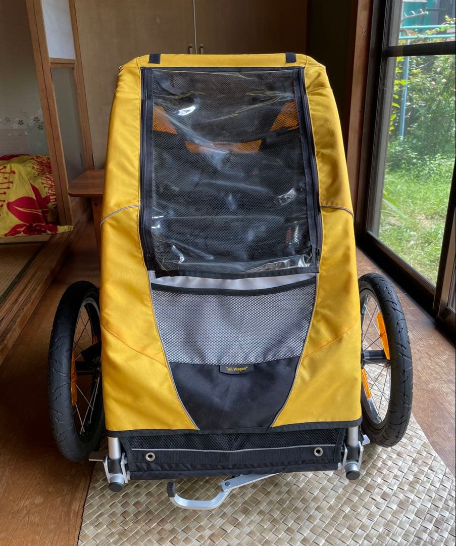 BURLEY ペットカート 自転車　専用　イエロー/ブラック中古美品