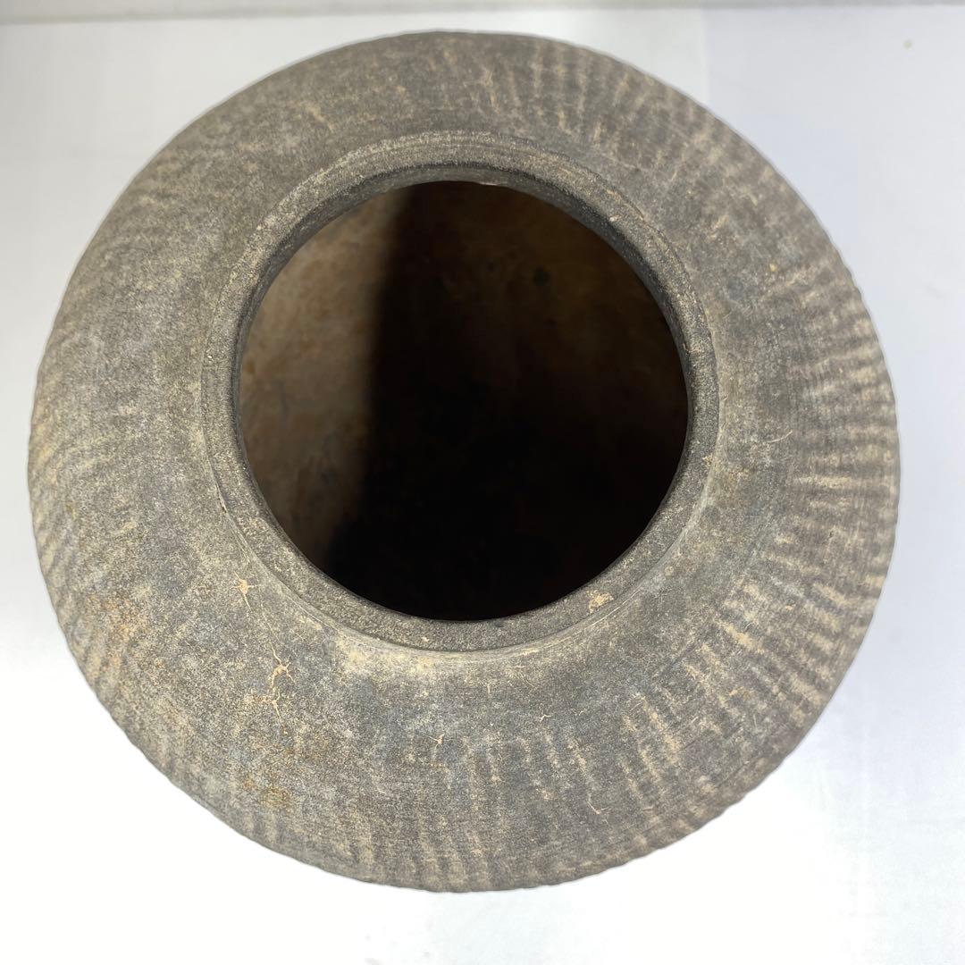 古代　韓国　新羅土器　高さ約23.5㎝　タカサ　東さ7-0304①