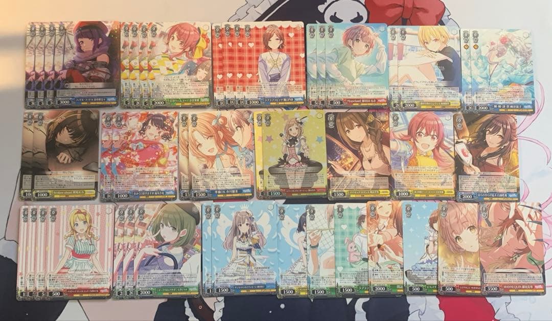 ヴァイスシュバルツ　シャニマス　デッキ　パーツ