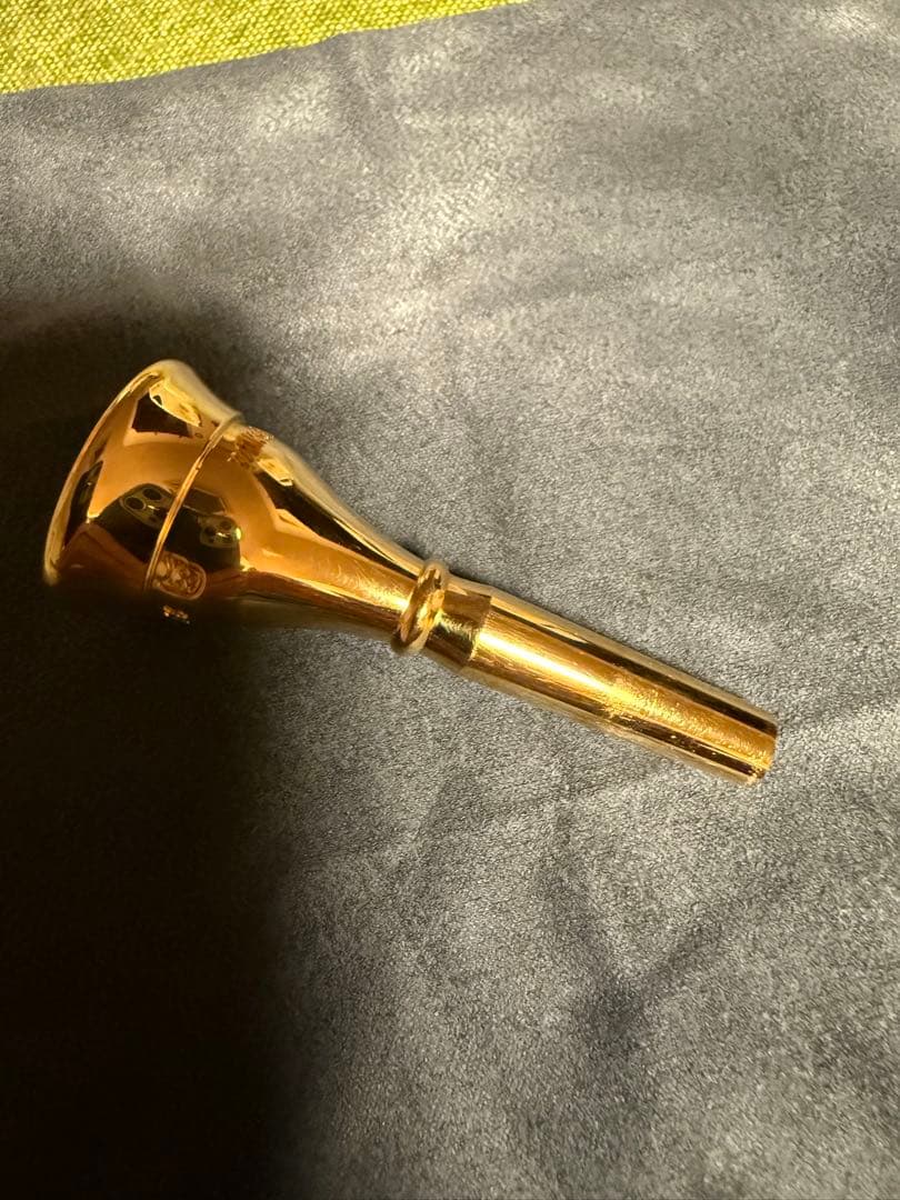 金メッキ Willie's PM ESフレンチ ホルンマウスピース　ウィリーズ