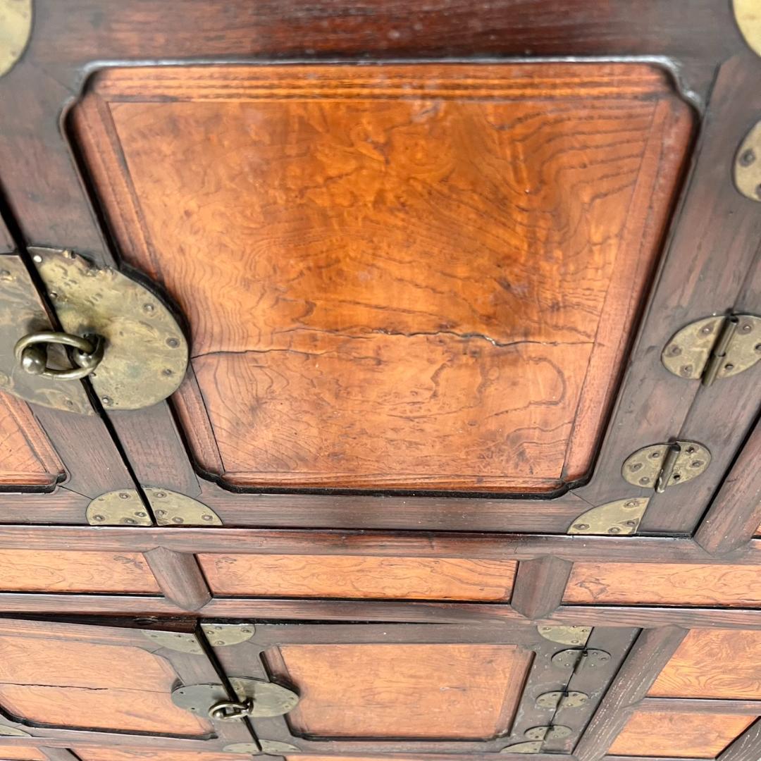 【珍品】　李朝　箪笥　タンス　時代物　現状品　【たのメル便♪】