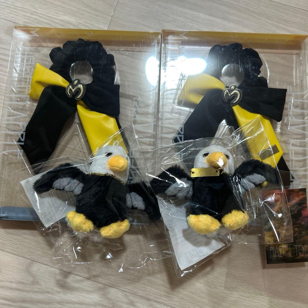 ミセス　バベル　ライトスティックリボン　使いの鳥ぬいぐるみ