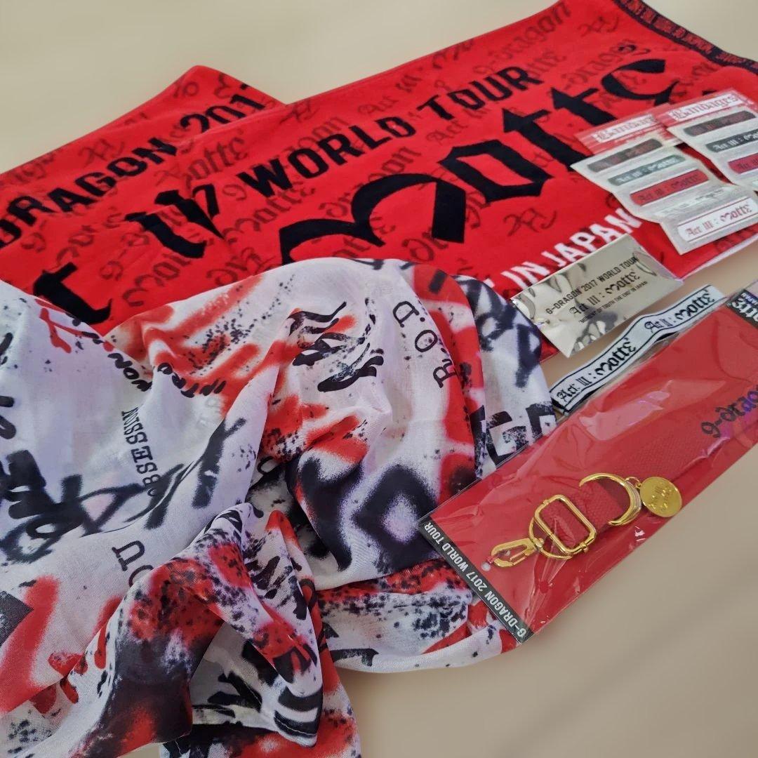 BIGBANG G-DRAGON　MOTTEツアーグッズ