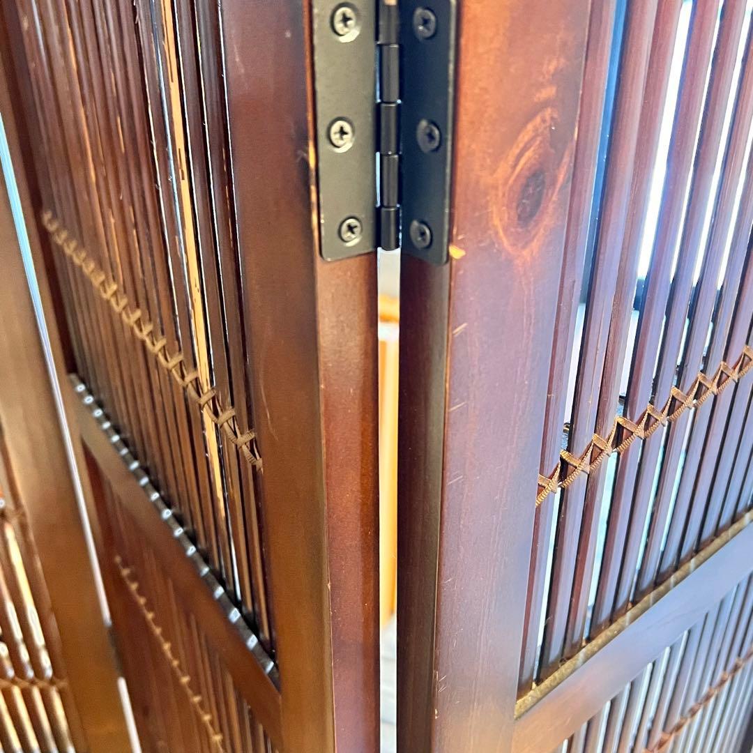 ①木製　パーテーション　衝立　お店　インテリア　コレクション