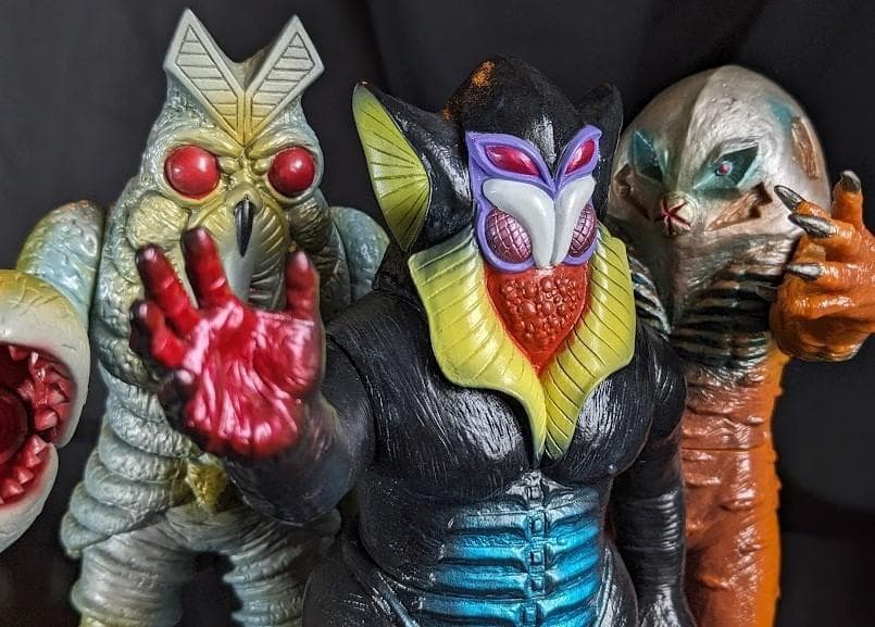 楳図かずお版 メフィラス星人他 （フューチャーモデルズ／アート・ストーム）３体