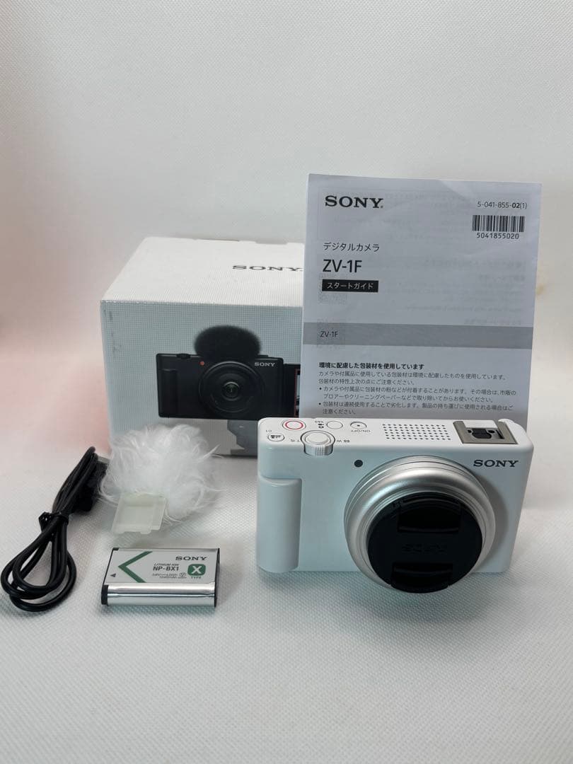 SONY ソニー ZV-1F ホワイト★美品・元箱付き★