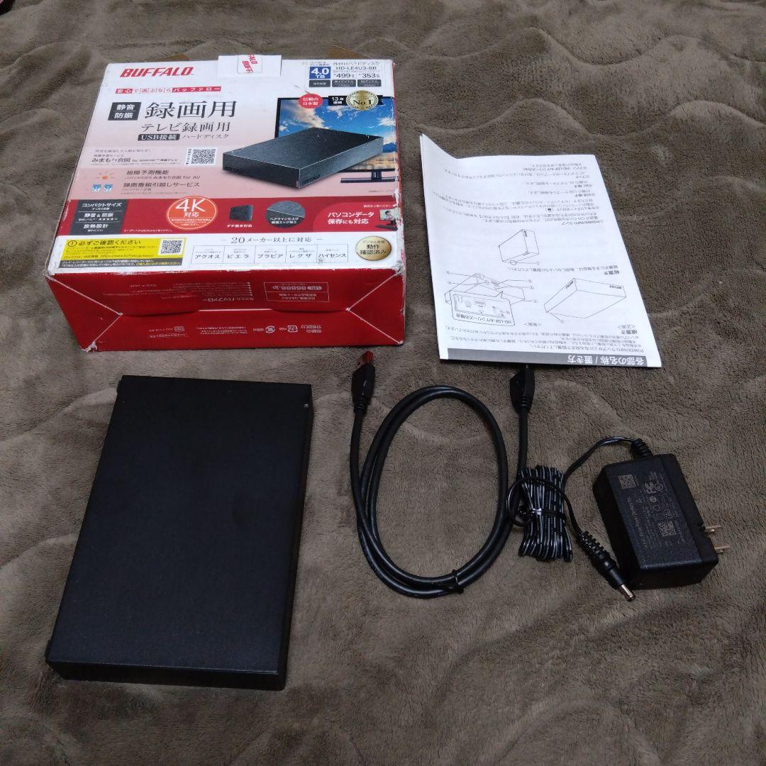 BUFFALO DriveStation 4TB 外付けHDD