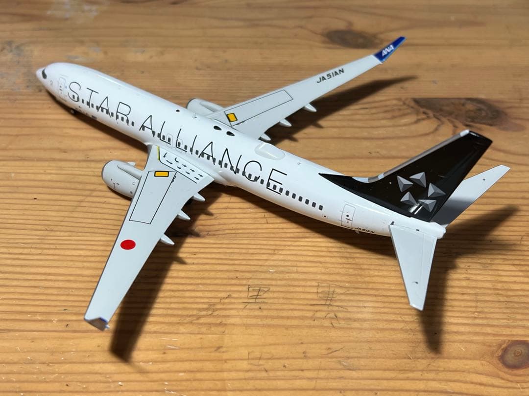 JFox 1/200 ANA 737-800 JA51ANスターアライアンス塗装