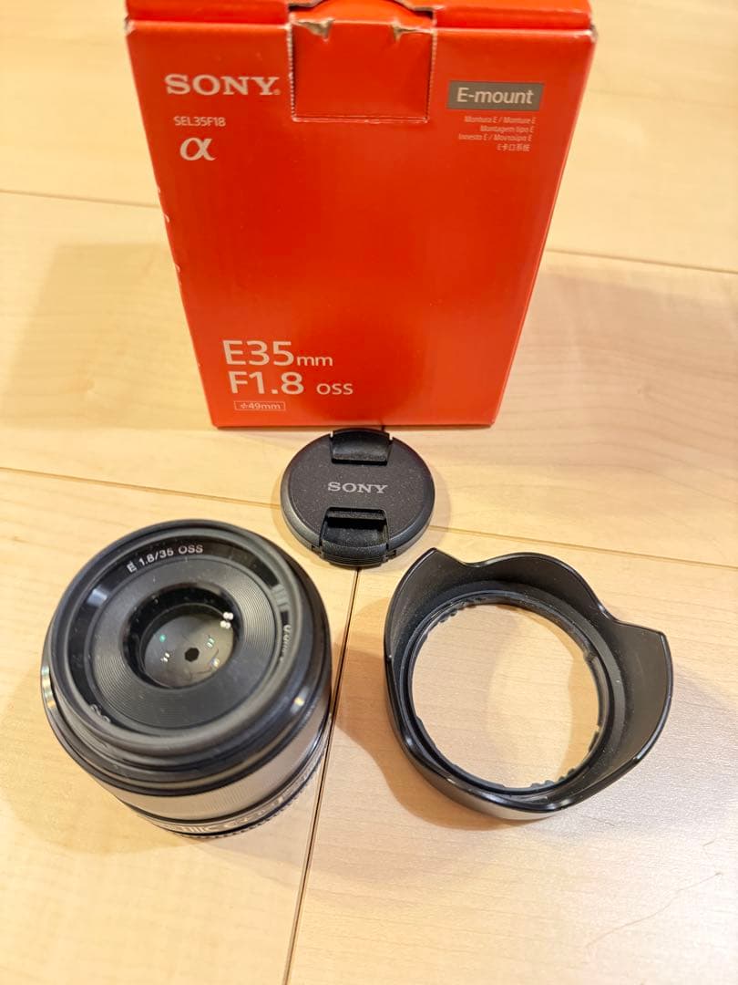 SONY E SEL35F18 35mm F1.8 OSS レンズ