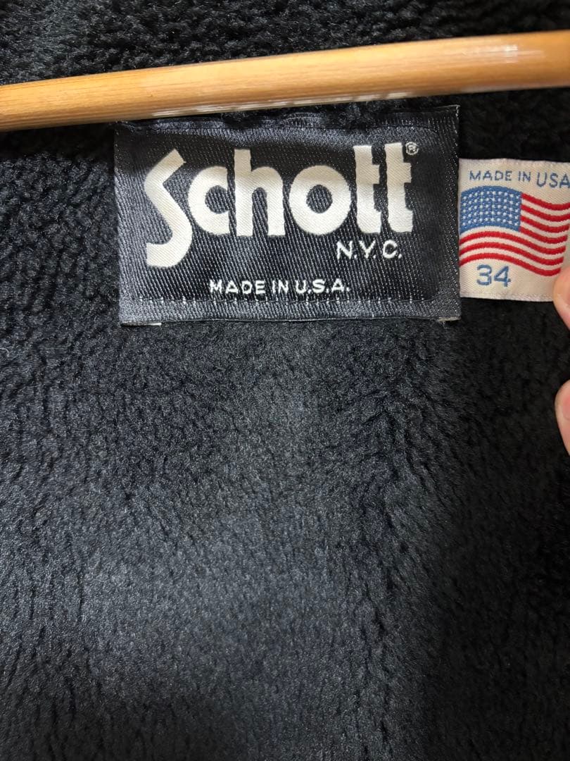 こ*ぎ様 schott 141 シングルライダースジャケット　34