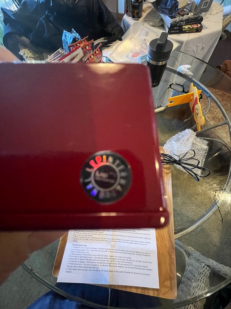 ローンウルフ　ハープブレイク(DC9Vアダプター付き)ブルースハープエフェクター