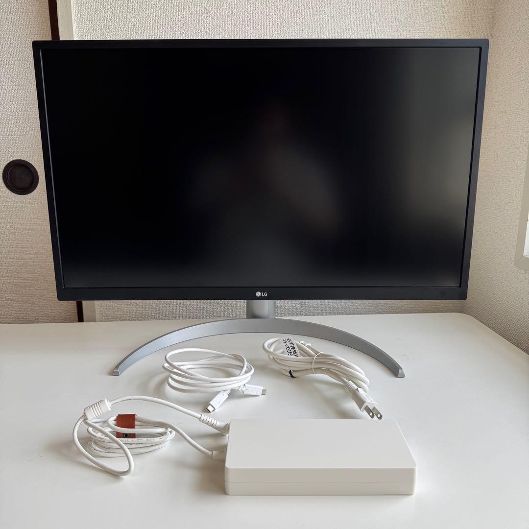 LG 4Kモニター 27UP550N-W 27インチ 27inch 美品