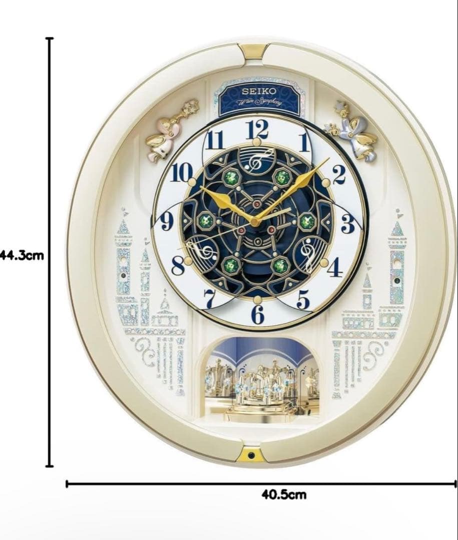 SEIKO 掛時計 音楽機能付き