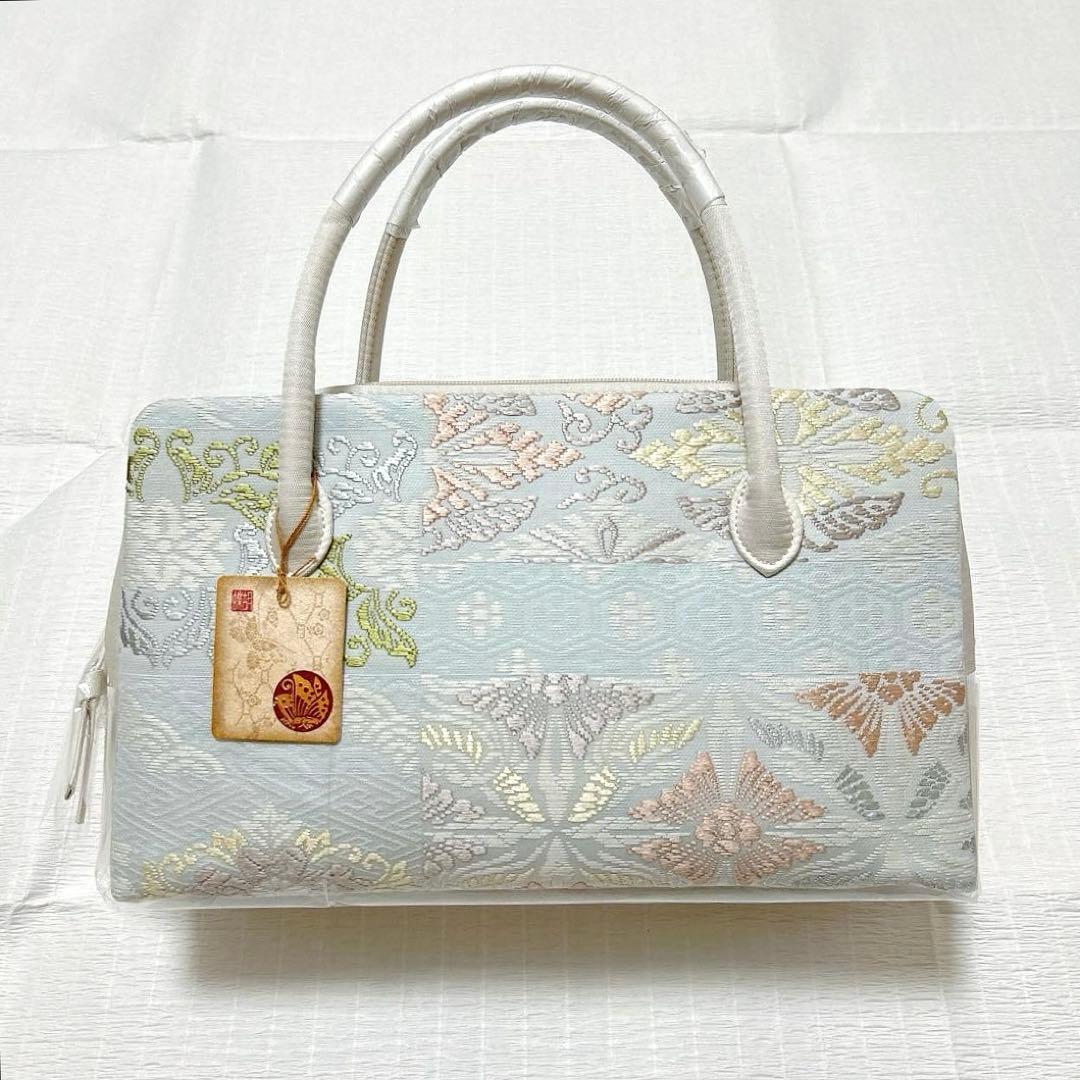 【専用】神田胡蝶　利休バッグ　唐織　逸品　新品未使用品