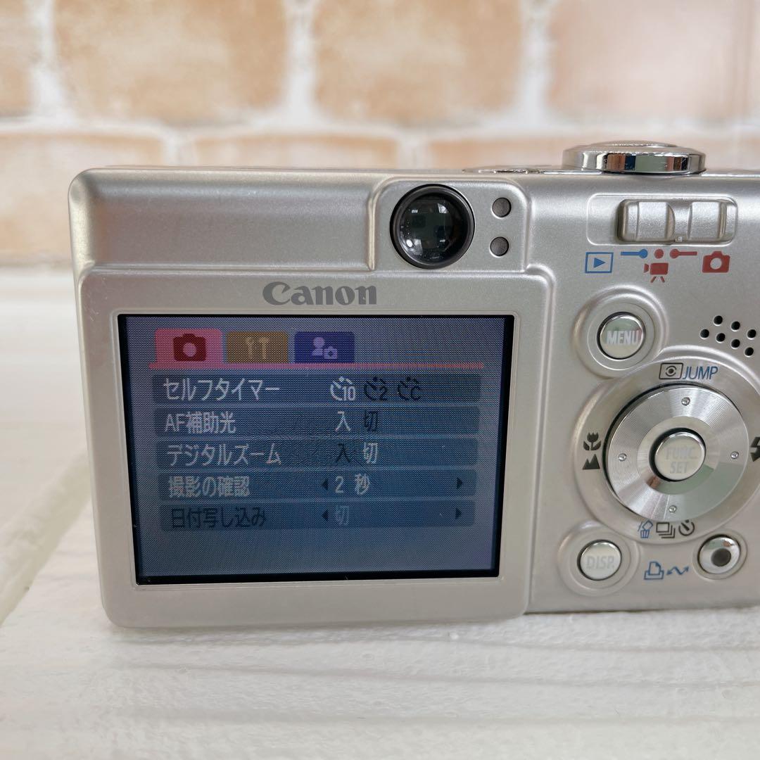 ジャンク　Canon IXY Digital 55 コンパクトデジタルカメラ