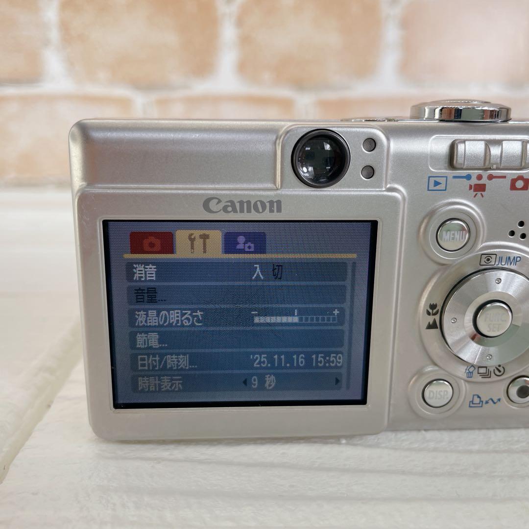 ジャンク　Canon IXY Digital 55 コンパクトデジタルカメラ