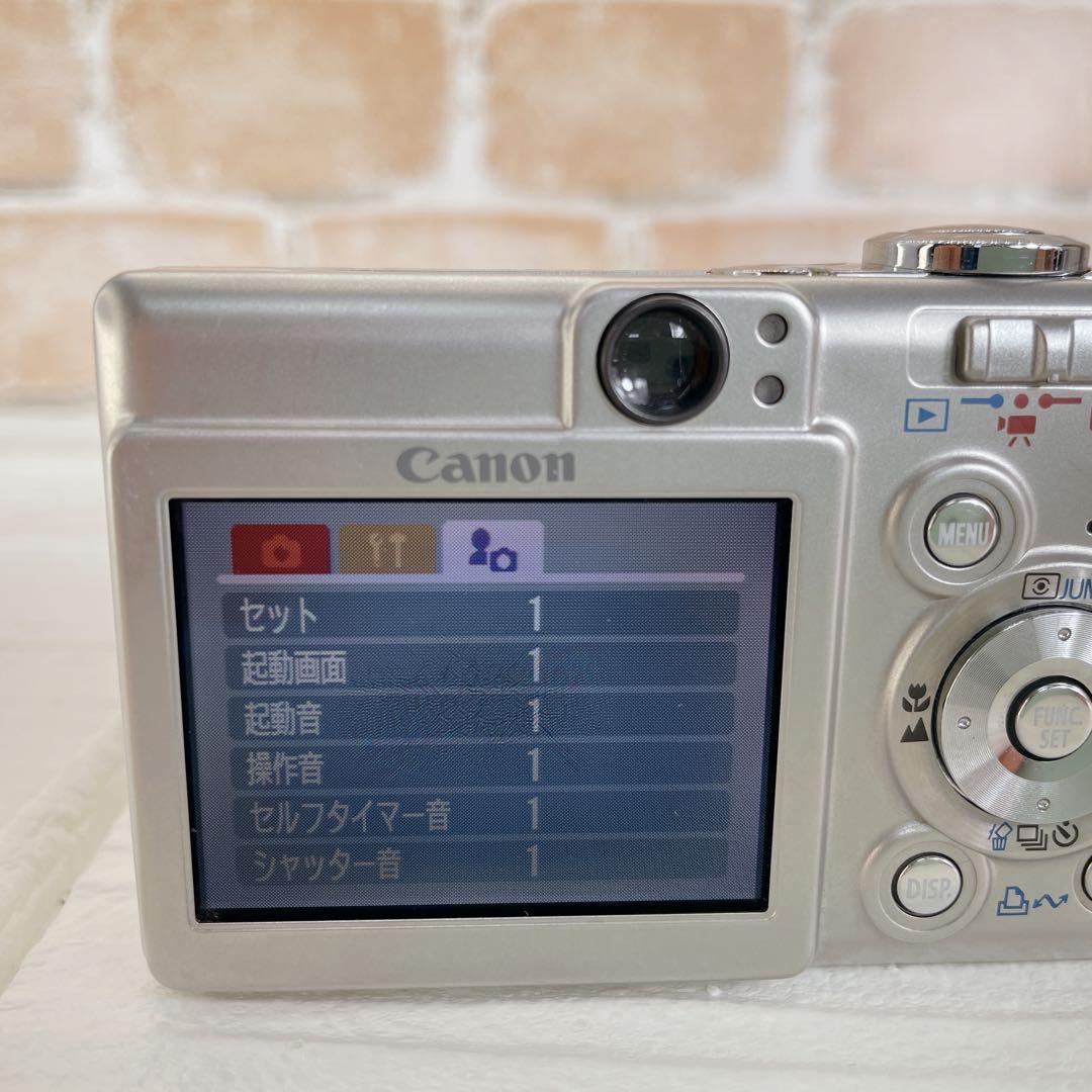 ジャンク　Canon IXY Digital 55 コンパクトデジタルカメラ
