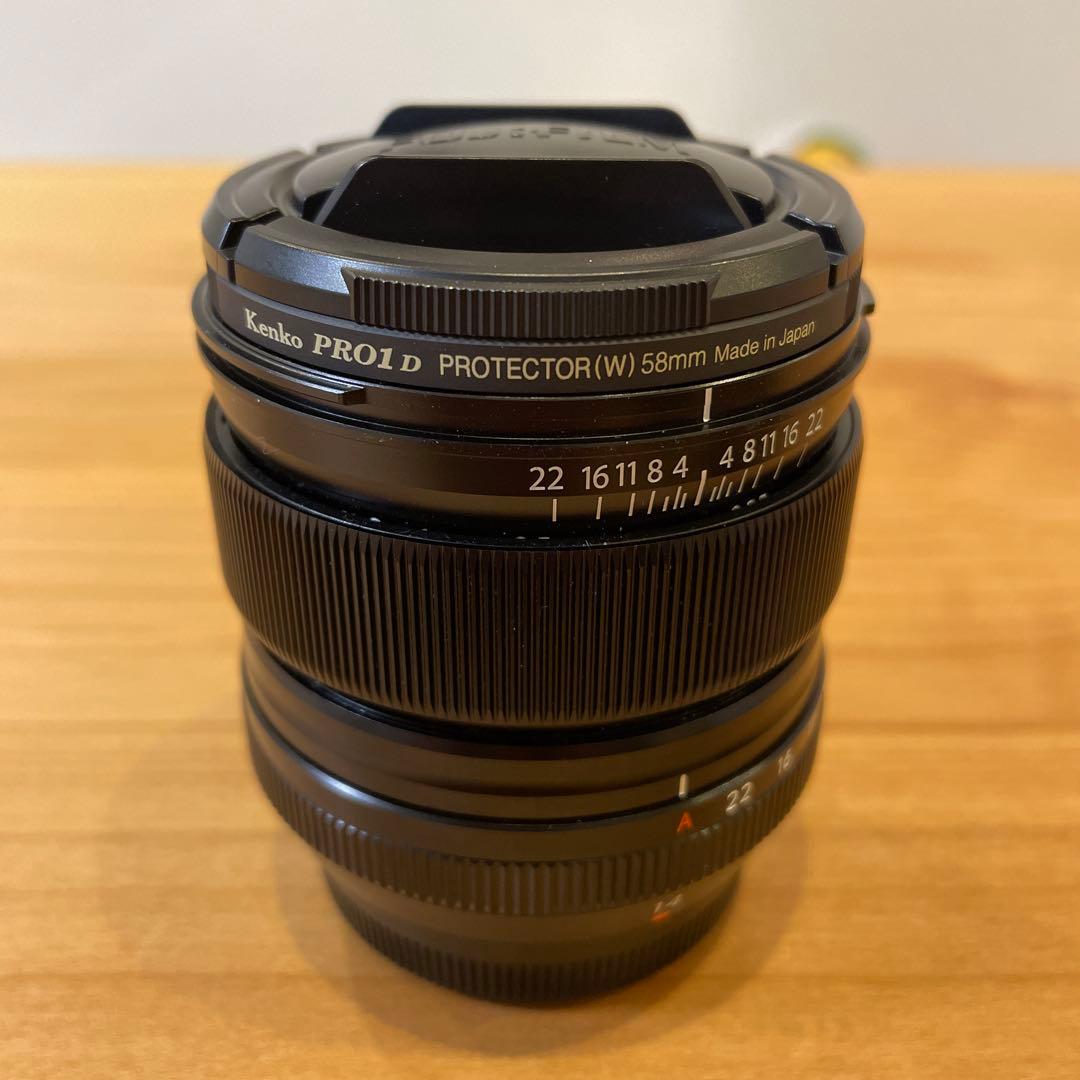 FUJIFILM 14mm F2.8 単焦点レンズ レンズフィルター付き