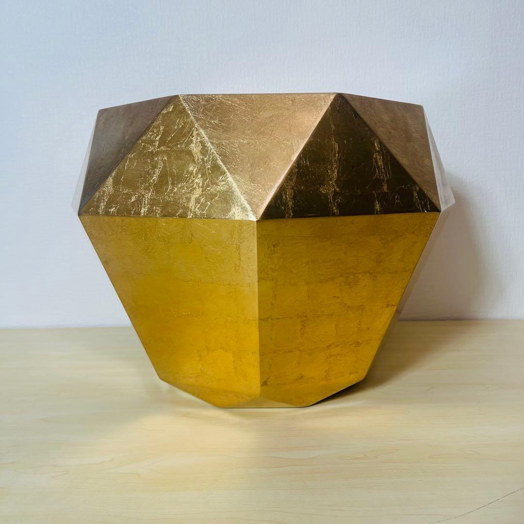 Francfranc ダイヤモンドテーブル ゴールド