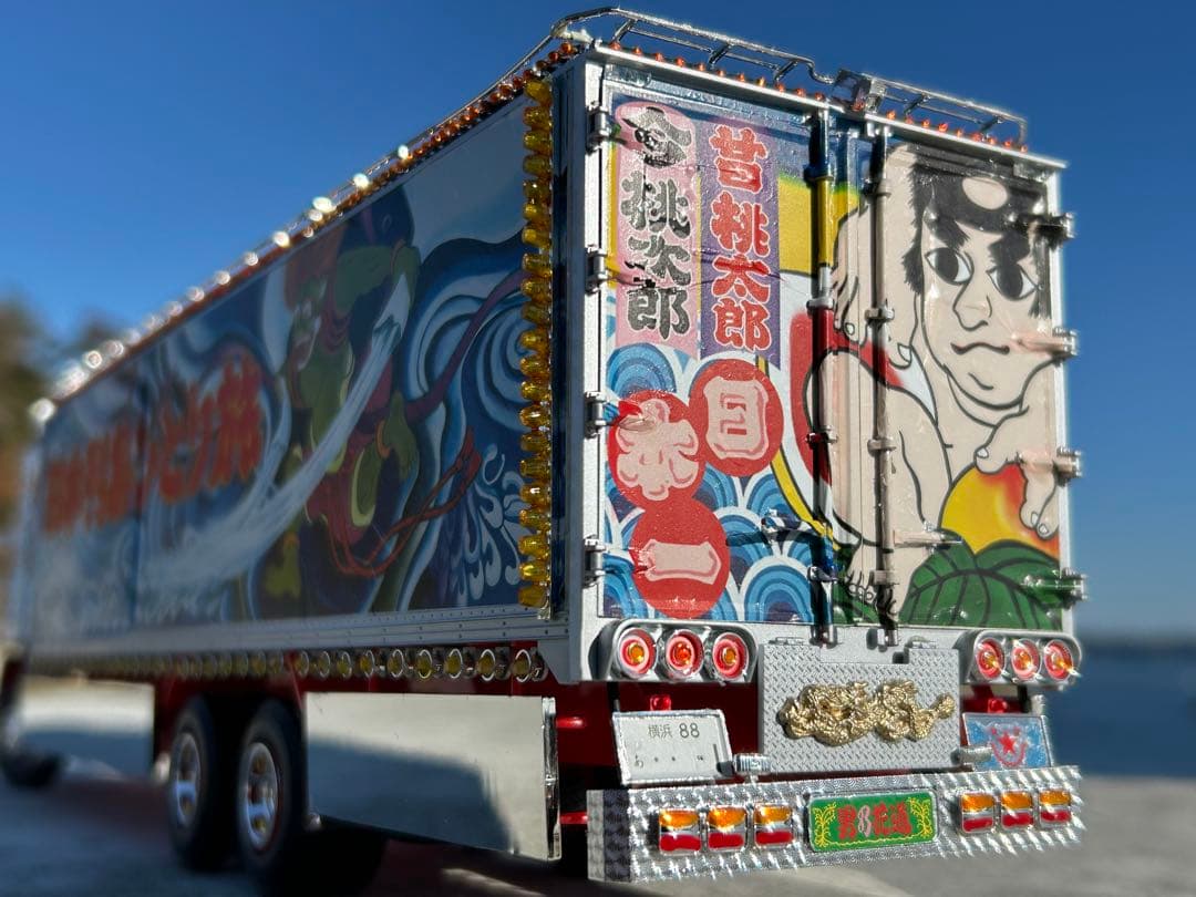 a*0様 トラック野郎一番星突撃一番星デコトラプラモデル