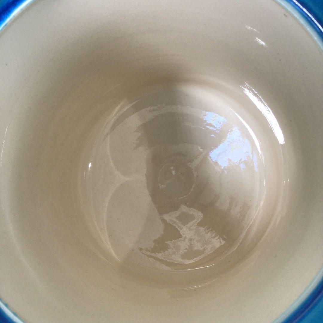 Ｓ６　水指　『中村翠嵐造』『浅黄交趾』『間取松竹梅文』　共箱　茶道具